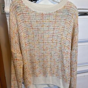 Multicolor Knit Women's Sweater